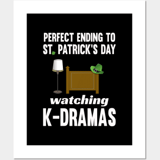 Perfect Ending to St. Patrick's Day - Watching K-Dramas! Posters and Art